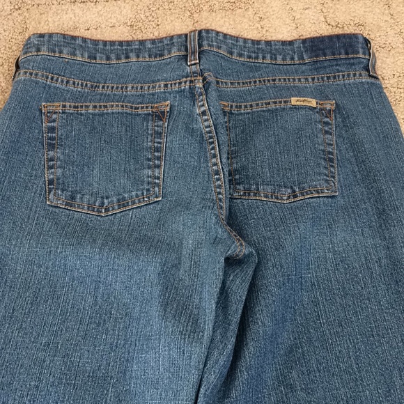 Levi Strauss stretch low rise bootcut Jean 10 long - Picture 6 of 8